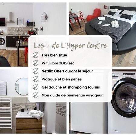 L'Hyper Centre - Netflix & Wifi - Literie Haut De Gamme - Check-In 24H24 - Goodmarning Châlons-en-Champagne Kültér fotó