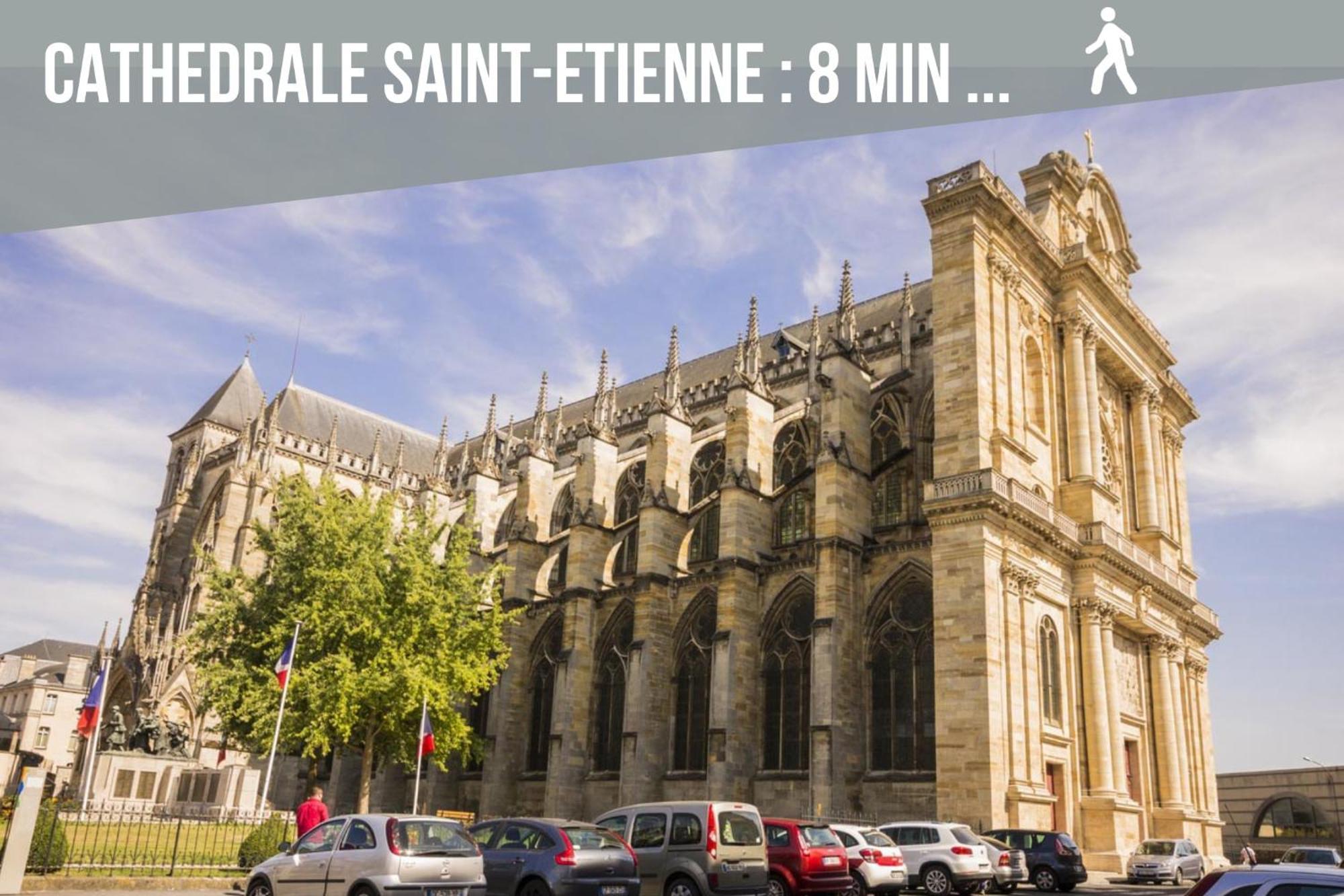 L'Hyper Centre - Netflix & Wifi - Literie Haut De Gamme - Check-In 24H24 - Goodmarning Châlons-en-Champagne Kültér fotó